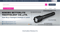 Desktop Screenshot of flashlightsuppliers.com